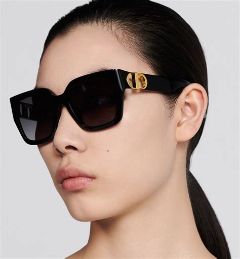 dior montagne frame|30Montaigne S13I Black Square Sunglasses .